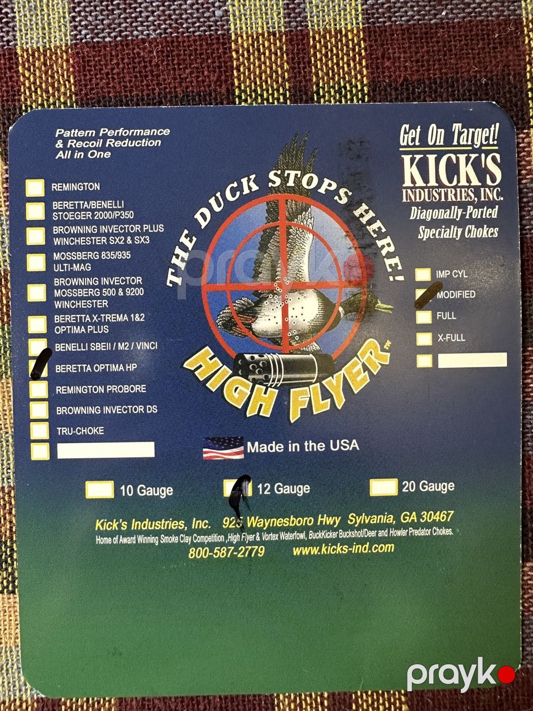 Kicks chokes 12 ga — Camping, ovçuluq və balıqçılıq, Bakı (2)