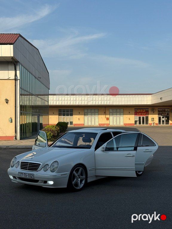 Mercedes E 320, 3.2 L, 2000 il, 378 500 km — Avtomobillər, İmişli (5)