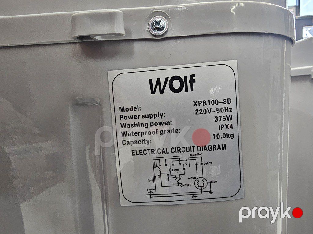 Yarımavtomat paltaryuyan "Wolf" — Ev texnikası, Bakı (10)