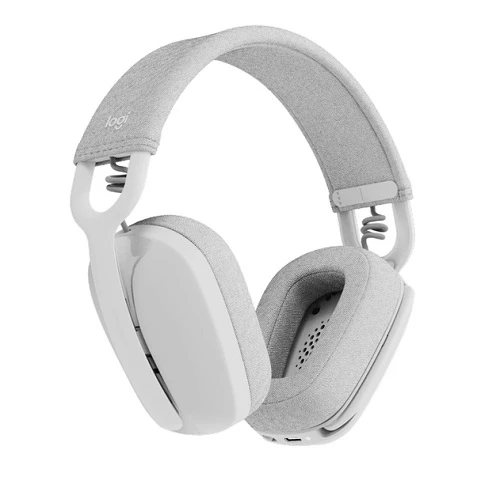 Logitech Zone Vibe 100 Off White (981-001219) Wireless Headset — Qulaqcıqlar, Bakı (2)