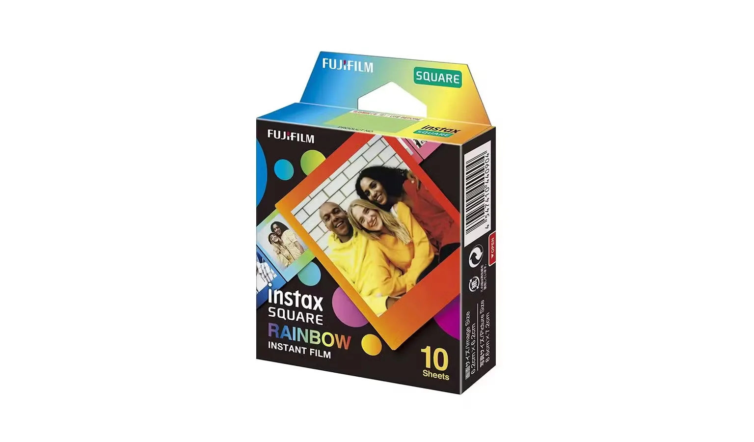 Photo Paper Instax Square Rainbow 10 sheets — Mallar, Bakı (2)