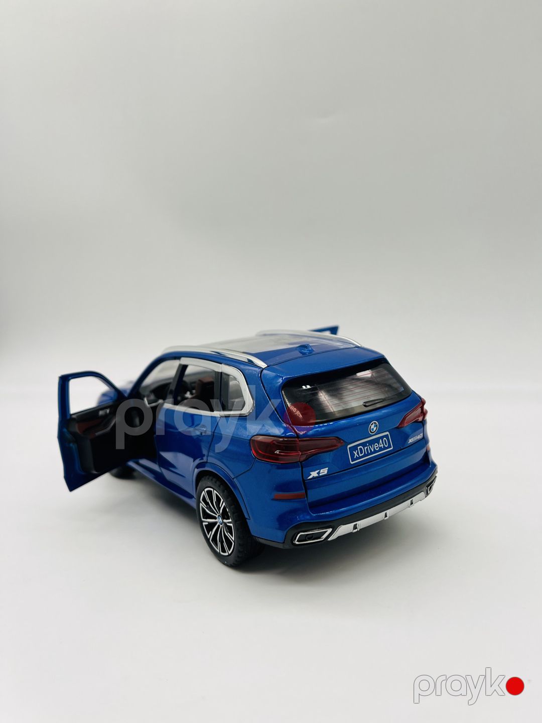 Maşın BMW X5, metal, göy — Mallar, Bakı (2)