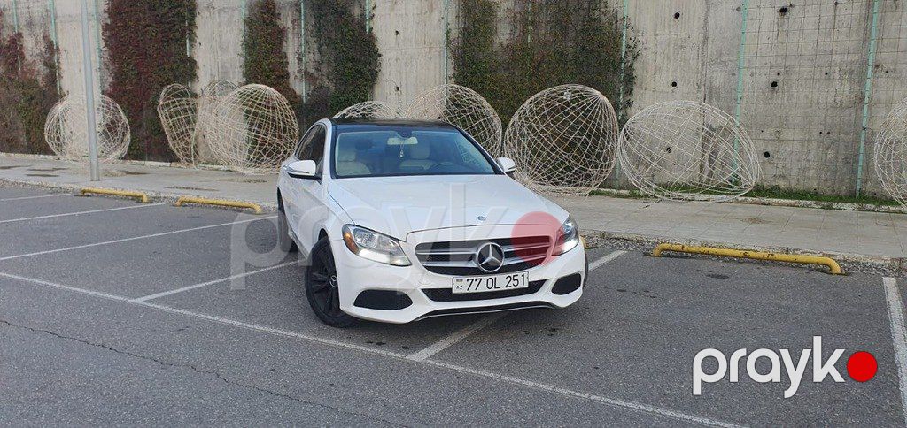 Mercedes C 300, 2.0 L, 2017 il, 175 000 km — Avtomobillər, Bakı (10)