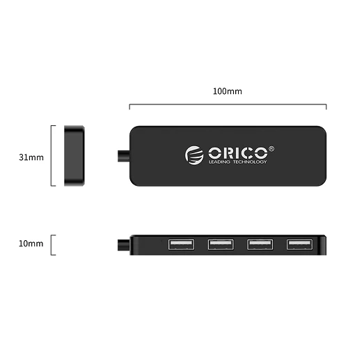 Orico FL01-WH-BP USB Hub — Kabelləri, adapterlər və keçidçilər, Bakı (2)