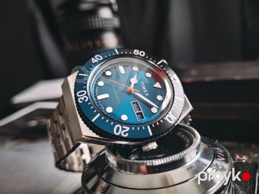 Timex M79 Batman Blue Dial qol saatı — Şəxsi əşyalar, Bakı (2)