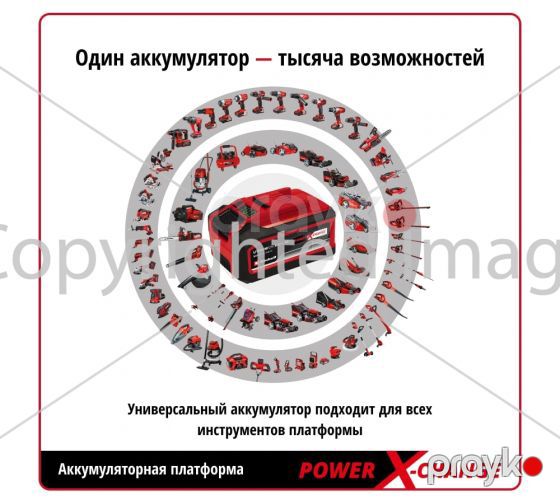 Pardaqlama maşını Einhell X-Change Te-os 18/1 Li (4460713) — Təmir və inşaat, Bakı (5)