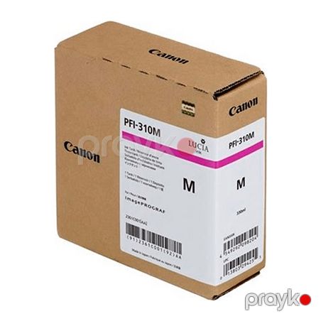 Canon Pigment Ink Cartridge Tank PFl-310 Magenta (2361C001) — Bakı