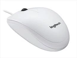 Logitech Business B100 (910-003360) White USB Mouse — Klaviaturalar və siçanlar, Bakı (3)