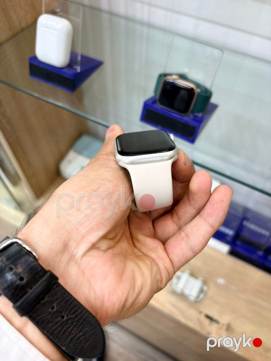 Apple Watch Series 9 Aluminum Silver 45mm — Ağıllı saatlar və biləkliklər, Bakı (5)