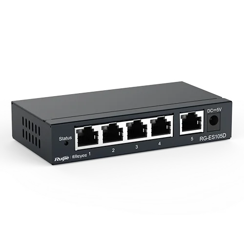 Reyee RG-ES105D Unmanaged Switch — Şəbəkə və server avadanlığı, Bakı (2)