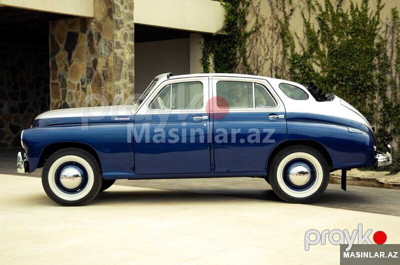 Gaz pobeda, 1971 il — Minik avtomobili icarəsi, Bakı (5)