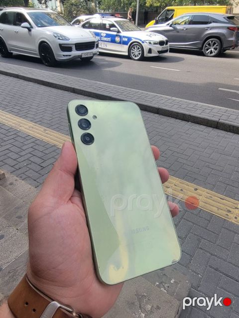 Samsung Galaxy A24 4G, 128 GB, Zəmanət, Sensor, Barmaq izi — Bakı
