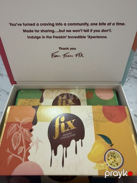 FIX Dessert Chocolatier – şokolad dəstləri Yeni dadda olan FİX — Bakı