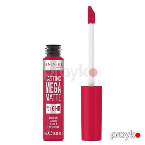 Maye dodaq boysı Rimmel London Lasting Mega Matte 910 Fuchsia Flush7.4 ml — Bakı