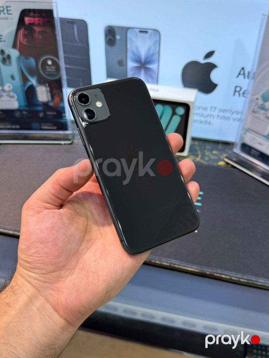 Apple iPhone 11 Black 128GB/4GB — Smartfonlar, Bakı (2)