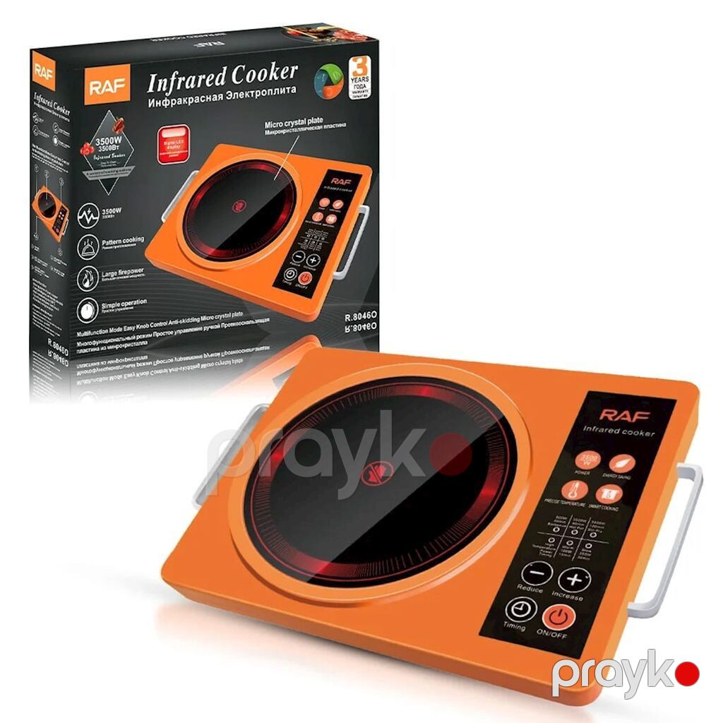 9197 Məhsulun adı: Elektrik plitə RAF R.8046 Orange Brend: RAF — Plitələr, Bakı (3)