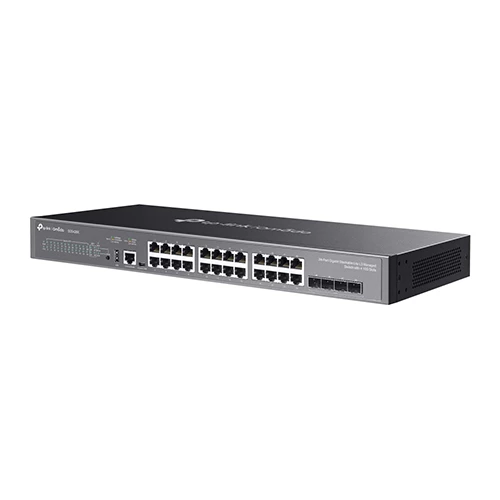 Omada SG5428X 24-Port Gigabit Stackable Lite L3 Managed Switch with 4× 10G Slots — Şəbəkə və server avadanlığı, Bakı (3)