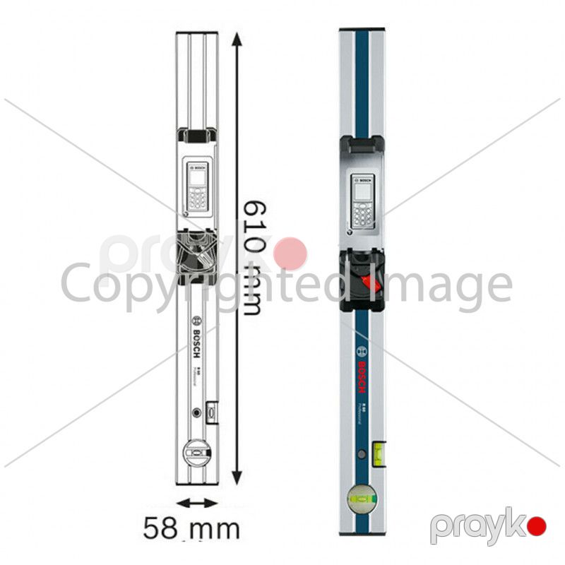 İnklinometr Bosch R60 GLM 80 üçün (0601079000) — Təmir və inşaat, Bakı (3)