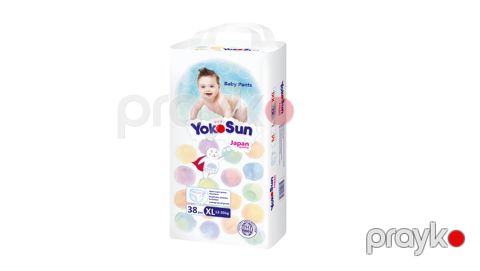 Uşaq bezləri YokoSun, 6(Junior Extra / XL), 12-20 kq, 38 əd — Bakı