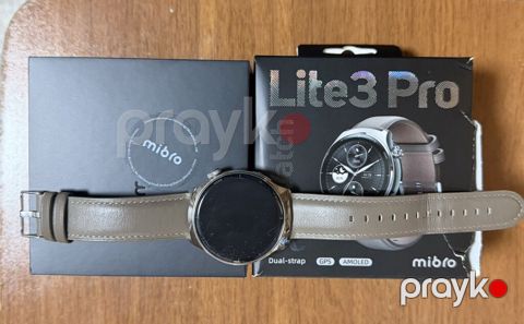 Mibro Lite 3 Pro ağıllı saat - Ekran: AMOLED dairəvi displey, parlaq — Gəncə
