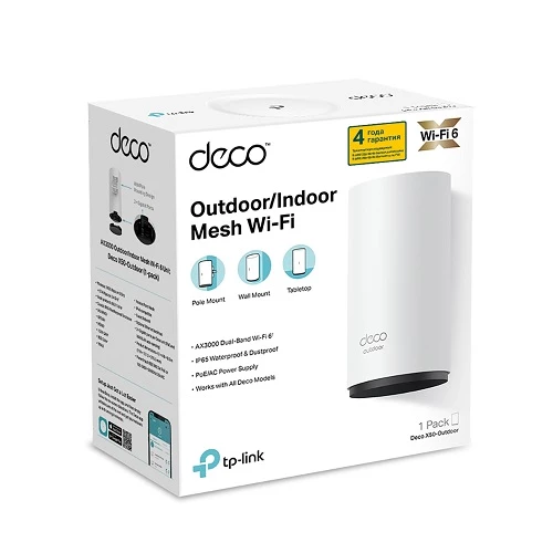 TP-Link Deco X50-Outdoor Outdoor/Indoor Mesh Wi-Fi 6 Unit — Bakı