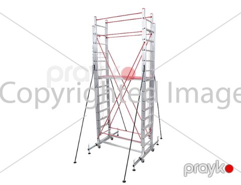 İskələ iki bölməli 2x4, (14 pillə, 8,0m), Beykon İSK 240 — Bakı