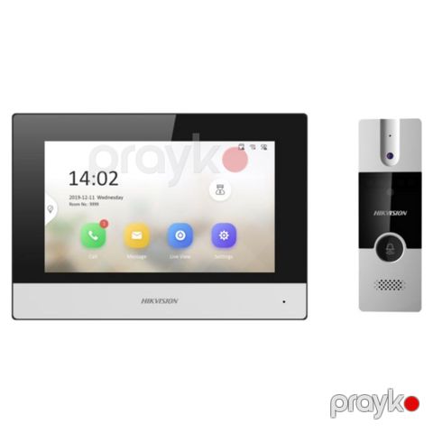 Hikvision Hibrid Domofon Dəsti — Bakı