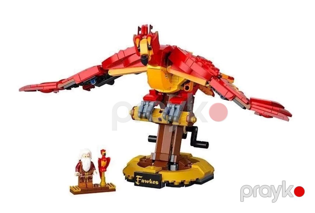 Blok konstruktor Harry Potter Fawkes Dumbledore's Phoenix 99917, 606 hissə — Mallar, Bakı (2)