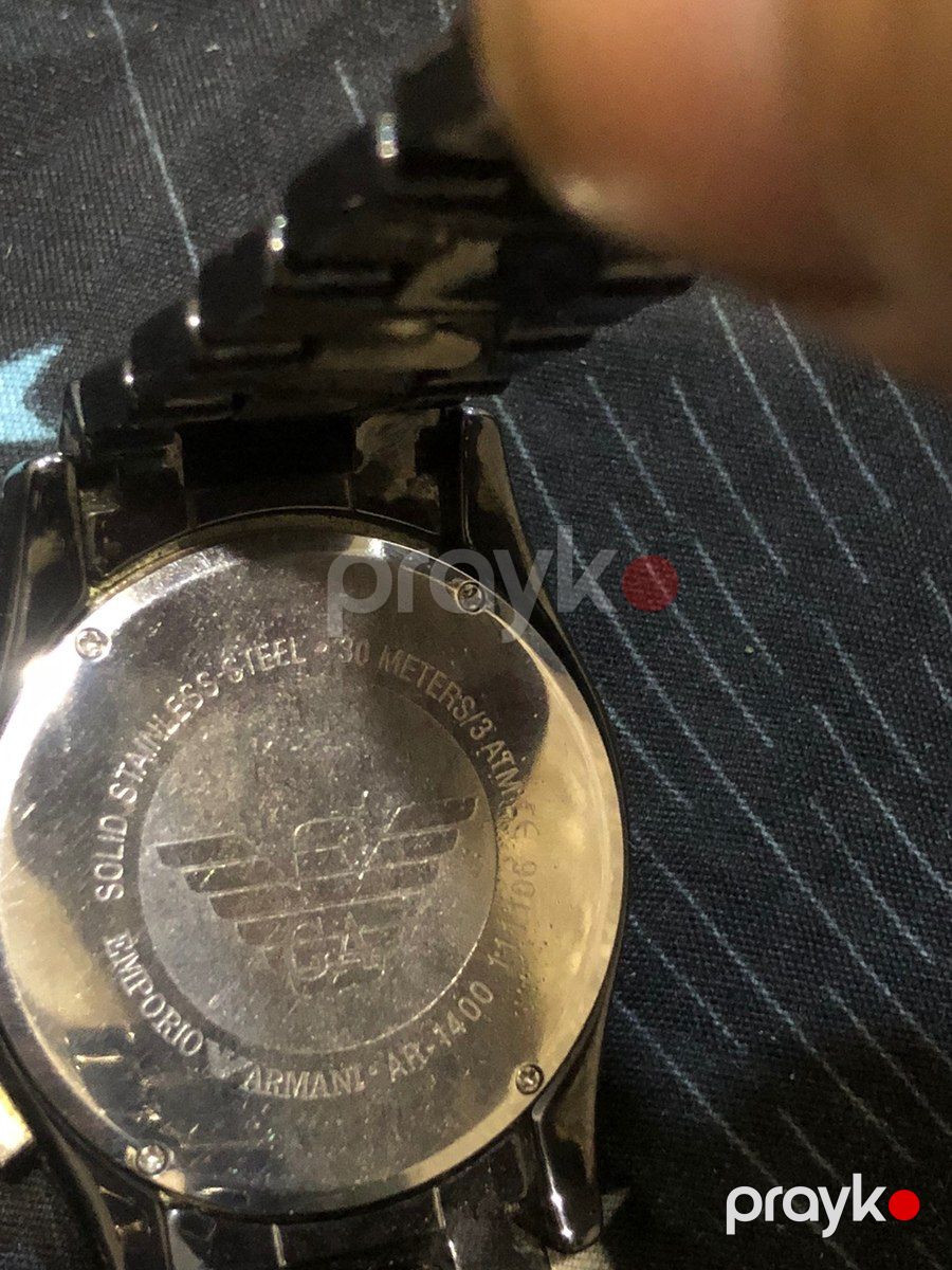 Emporio Armani qol saatı — Şəxsi əşyalar, Bakı (4)