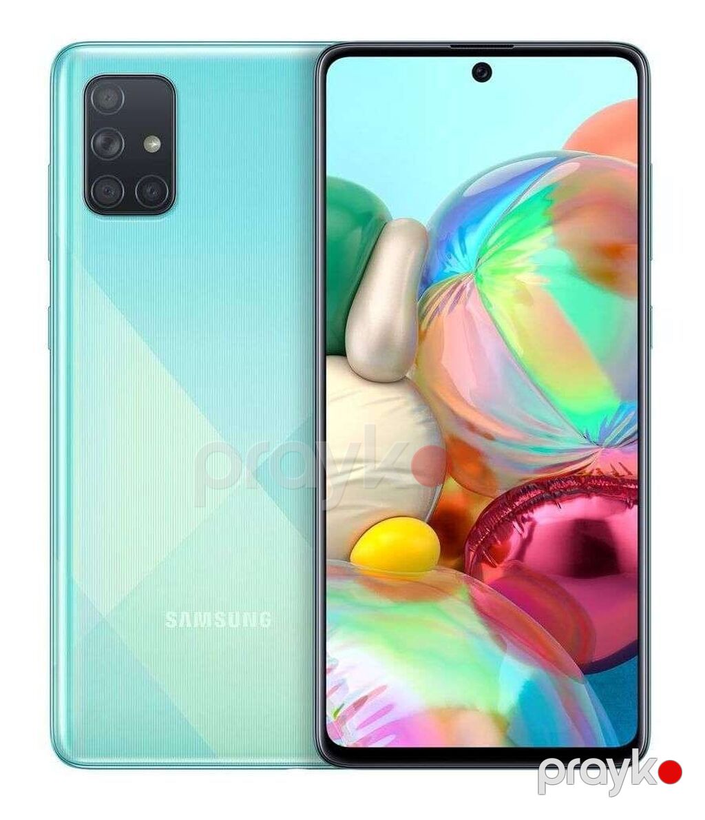 Samsung Galaxy A71, 128 GB, rəng - Mavi, İki sim kartlı — Samsung, Masazır (2)