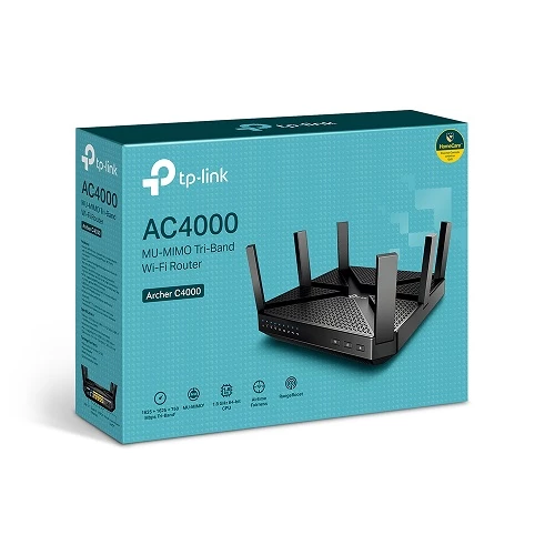 TP-Link Archer C4000 Mu-mımo Tri-Band Wi-Fi Router — Giriş nöqtələri