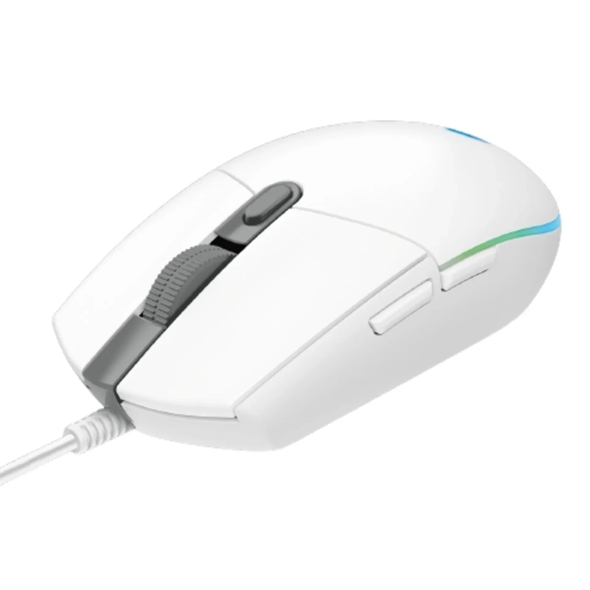 Logitech G102 Lıghtsync Corded Gaming Mouse White — Mallar, Bakı (4)