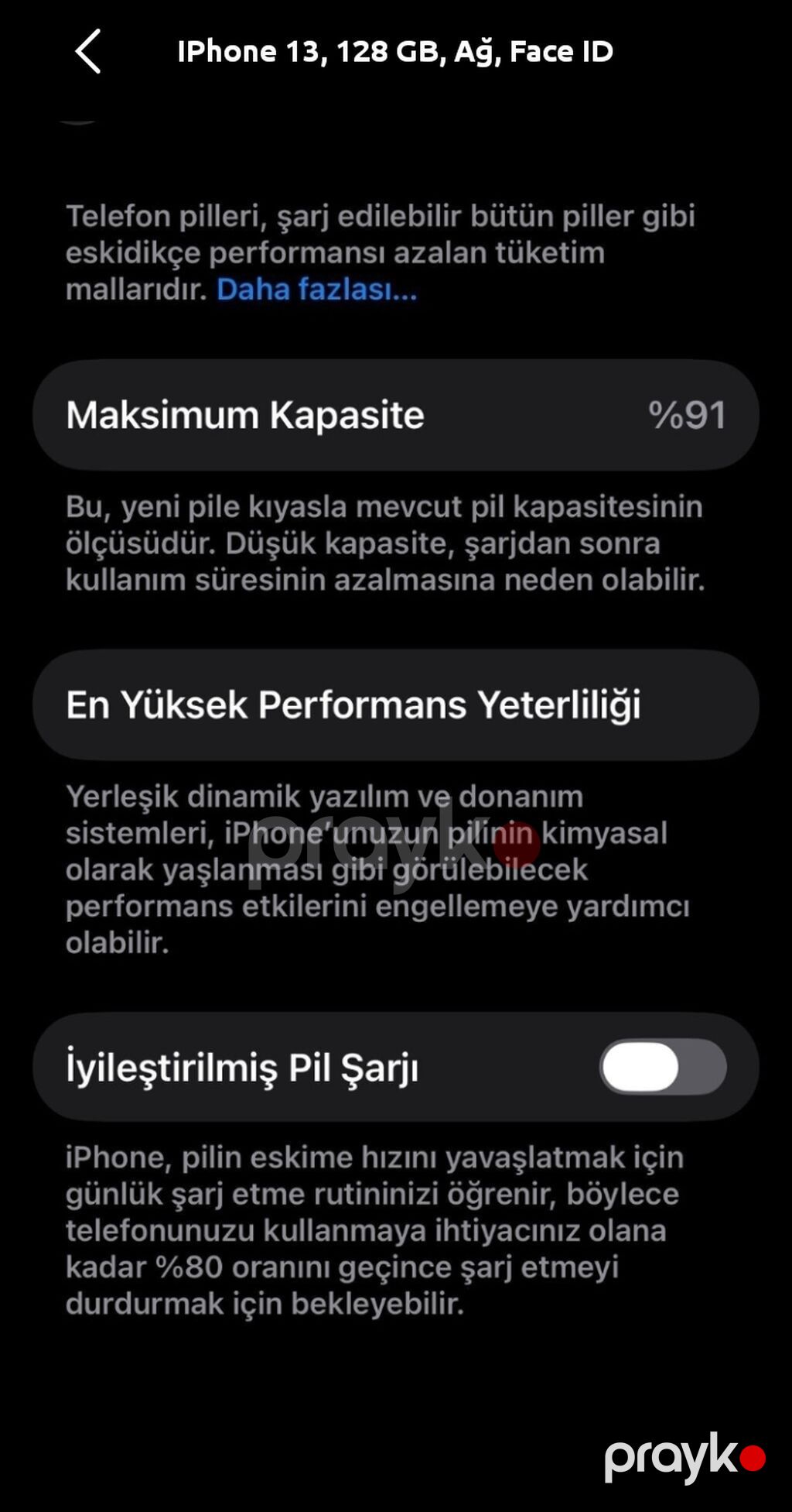 IPhone 13, 128 GB, Ağ, Simsiz şarj — Apple iPhone, İmişli (7)