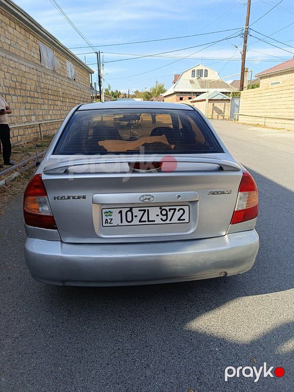 Hyundai Accent, 1.6 L, 2002 il, 341 000 km — Avtomobillər, Göyçay (4)