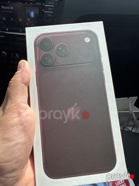 Apple iPhone 18 Pro Max Burgundy 256GB/12GB sifarişi — Bakı