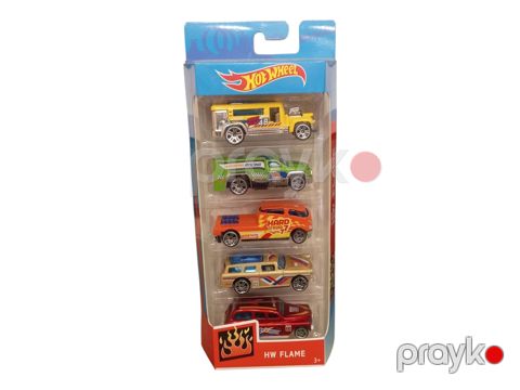 Maşın dəsti Hot Wheels, metal, rəngbərəng, 5 əd — Bakı