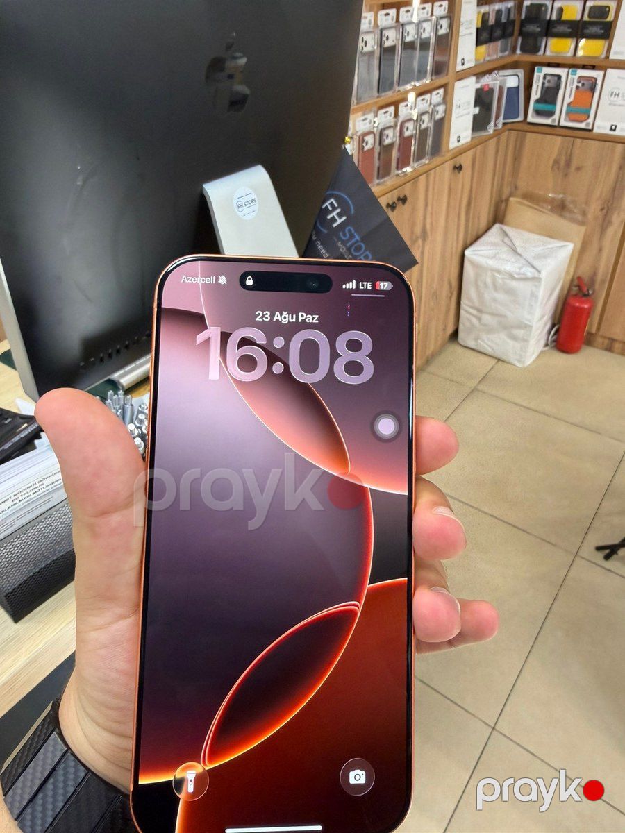 Apple iPhone 17 Pro Max Cosmic Orange 512GB/12GB — Smartfonlar, Bakı (9)