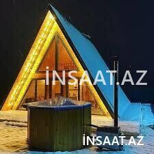 İstirahət və yatırım üçün ideal A-Frame evlər — Bakı