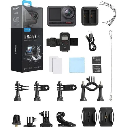 Action kamera Akaso Brave 8 Sport Combo — Mallar, Bakı (3)