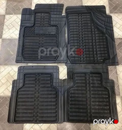 Universal avtomobil döşəmə və baqaj rezin xalçaları dəsti - Dəst: 4 — Bakı