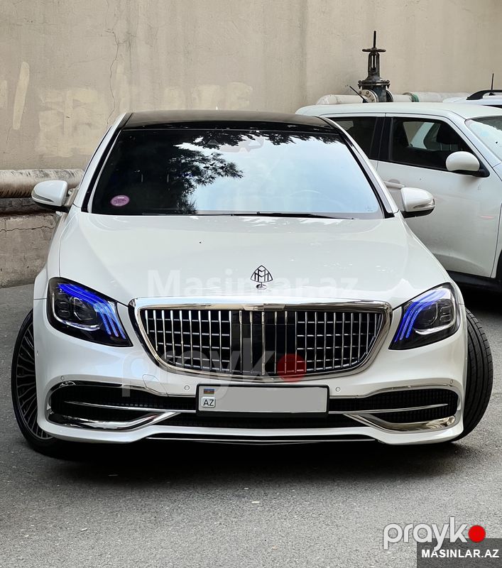 Mercedes Maybach Maybach S560, 2020 il — Minik avtomobili icarəsi, Bakı (8)
