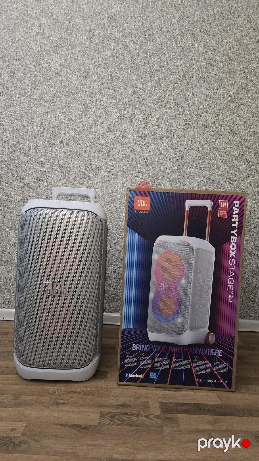 JBL PartyBox Stage 320 (White Edition) — Səs texnikası, Bakı (8)
