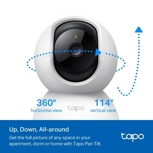 Tapo C200 Pan/Tilt Home Security Wi-Fi Camera — Surveillance kameralar, Bakı (2)