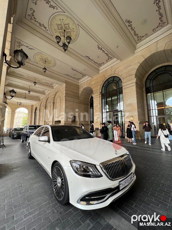 Mercedes Maybach S560, 2020 il — Minik avtomobili icarəsi, Bakı (4)