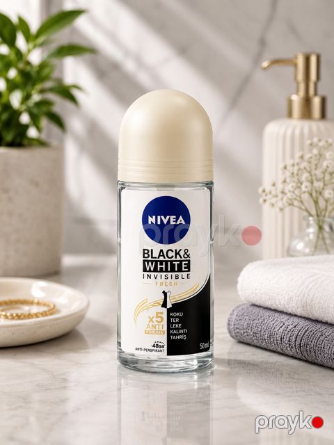 antiperspirant Nivea Qara və ağ Görünməz Hamar ipək 50 ml HomeM-856 — Bakı