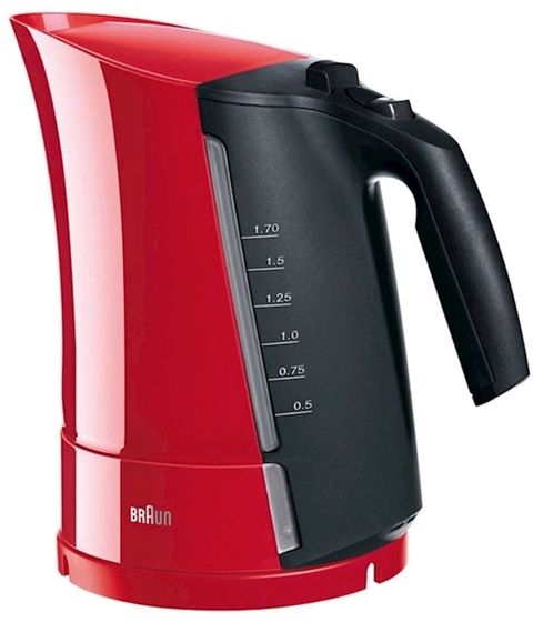 4579 Məhsulun adı: Elektrik çaydan Braun WK 300 Red (4210201657637) — Bakı
