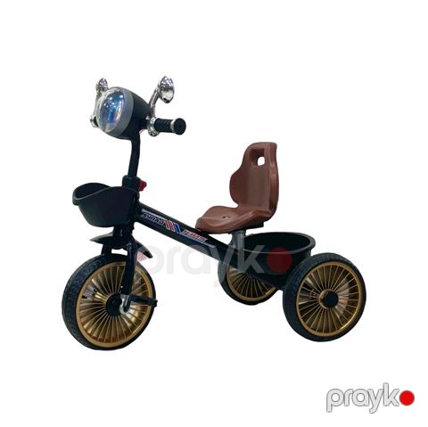 Uşaq üçün üçtəkərli velosiped FZ-1988, qara — Bakı