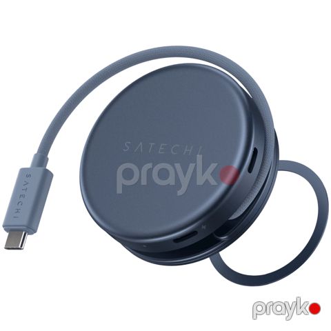 USB Hub Satechi OntheGo 5in1 USB Type-C ST-POTG5B Indigo — Bakı
