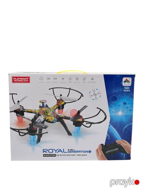 Kvadrokopter dron T-36, rəngbərəng, plastik, 14+ yaş — Bakı