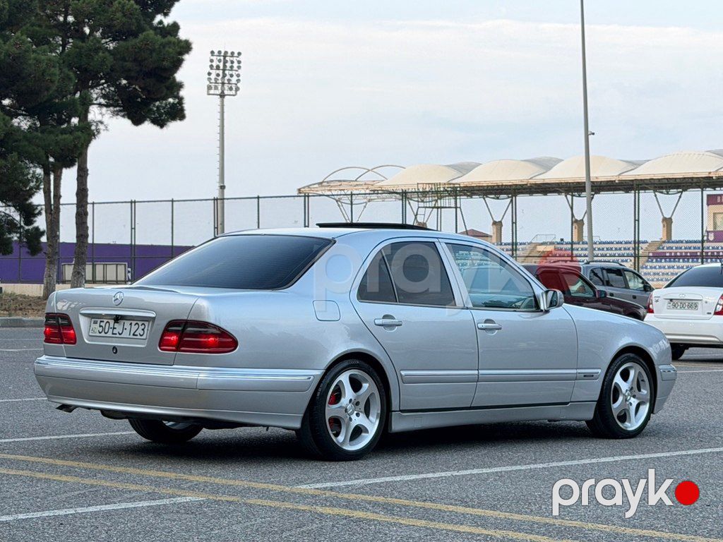 Mercedes E 200, 2.0 L, 2000 il, 312 856 km — Avtomobillər, Sumqayıt (9)